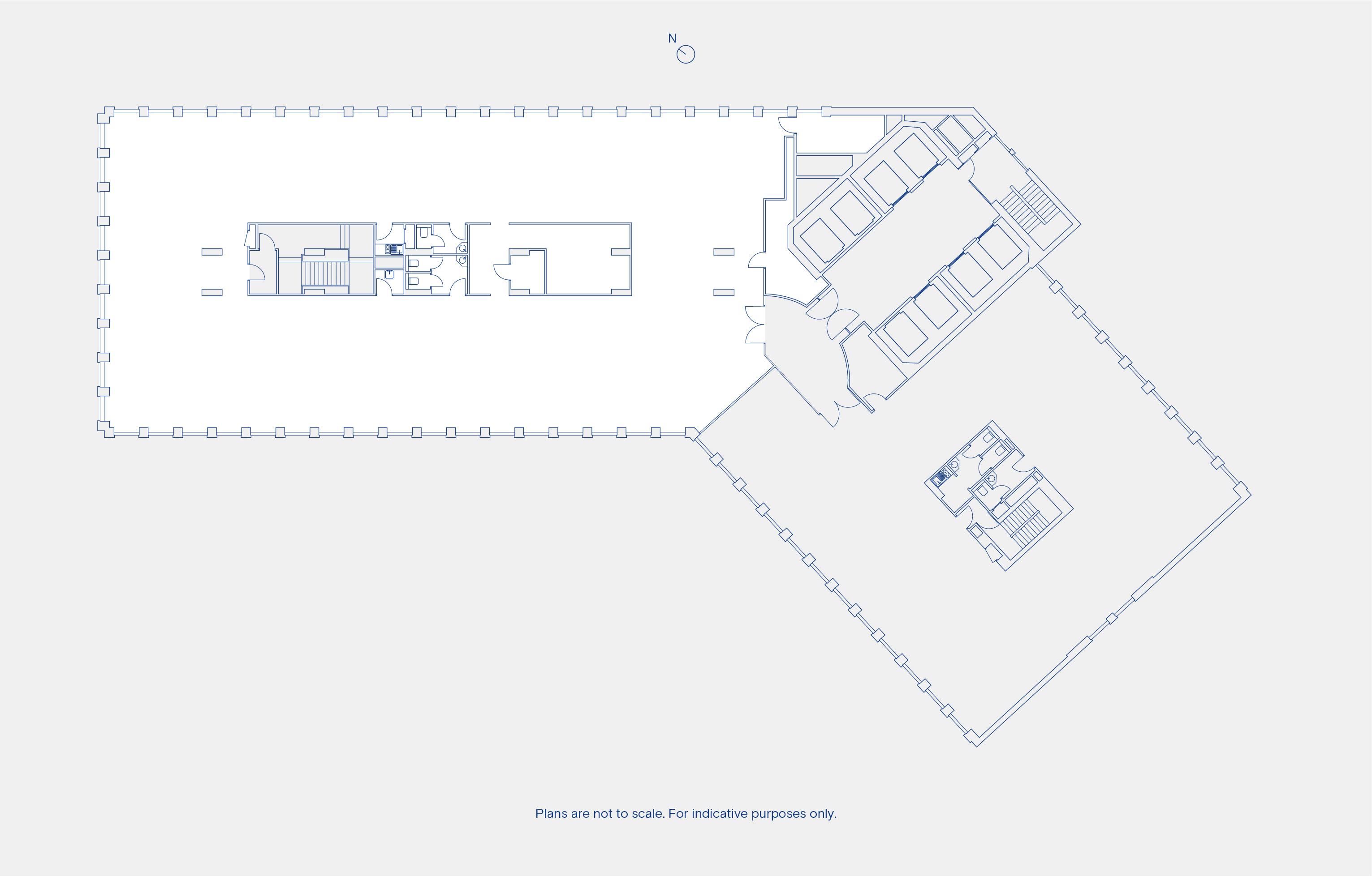 Typical Floor Main Wing: Floor Plan Layout