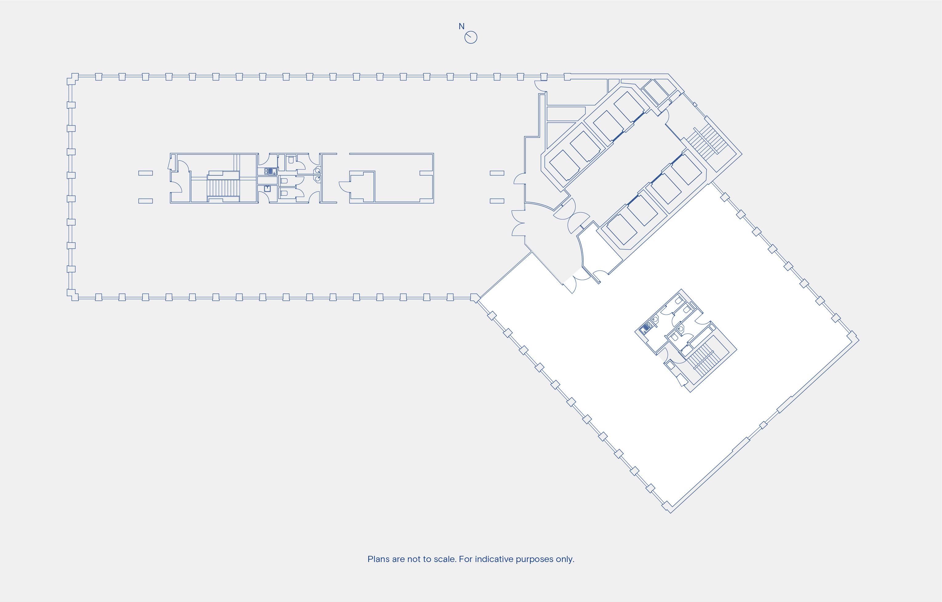 Typical Floor Smaller Wing: Floor Plan Layout